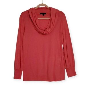 New Gibson Pink Slouching Neckline‎ Super Soft Knit Sweater Size Small NWOT